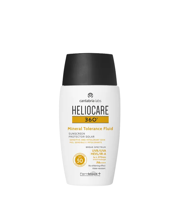 Heliocare 360º Mineral Tolerance Fluid SPF 50 Sunscreen