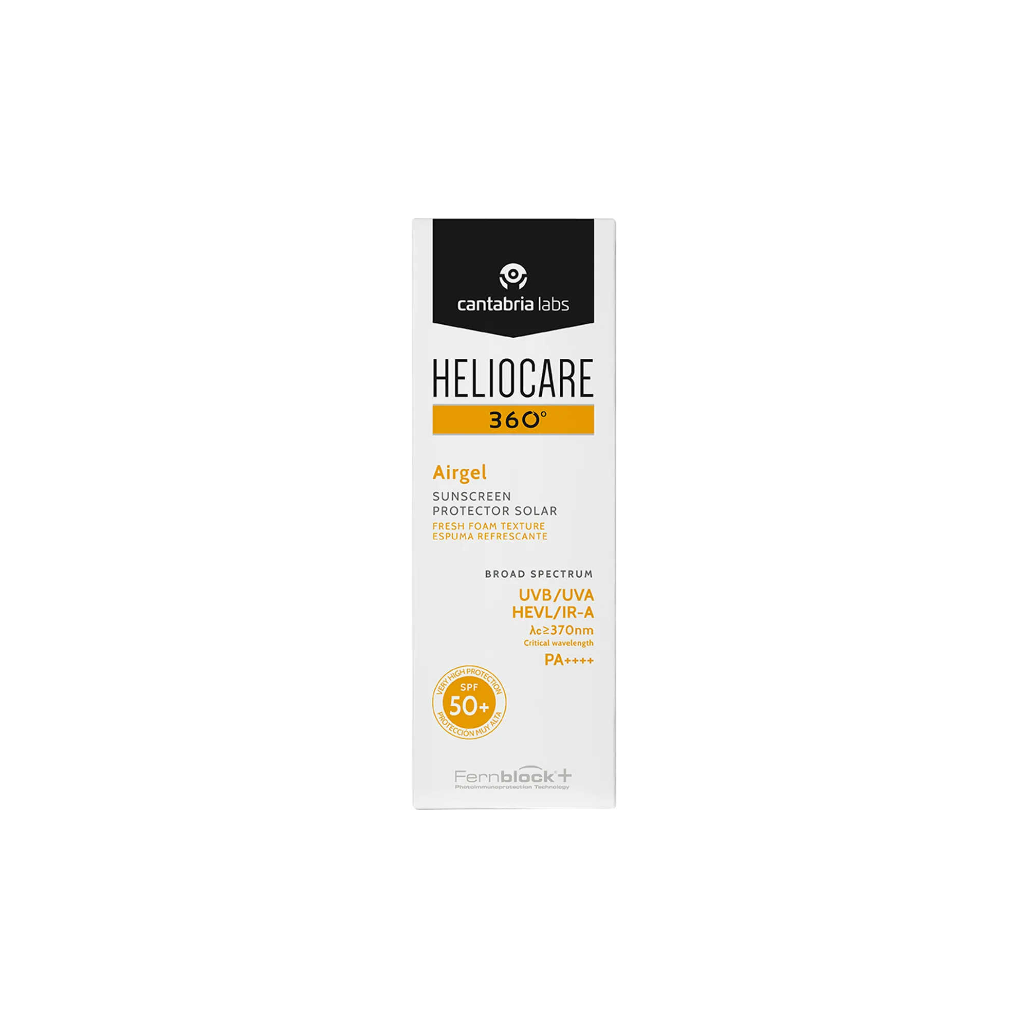 Солнцезащитный мусс для лица / Helio 360º Airgel Spf 50+