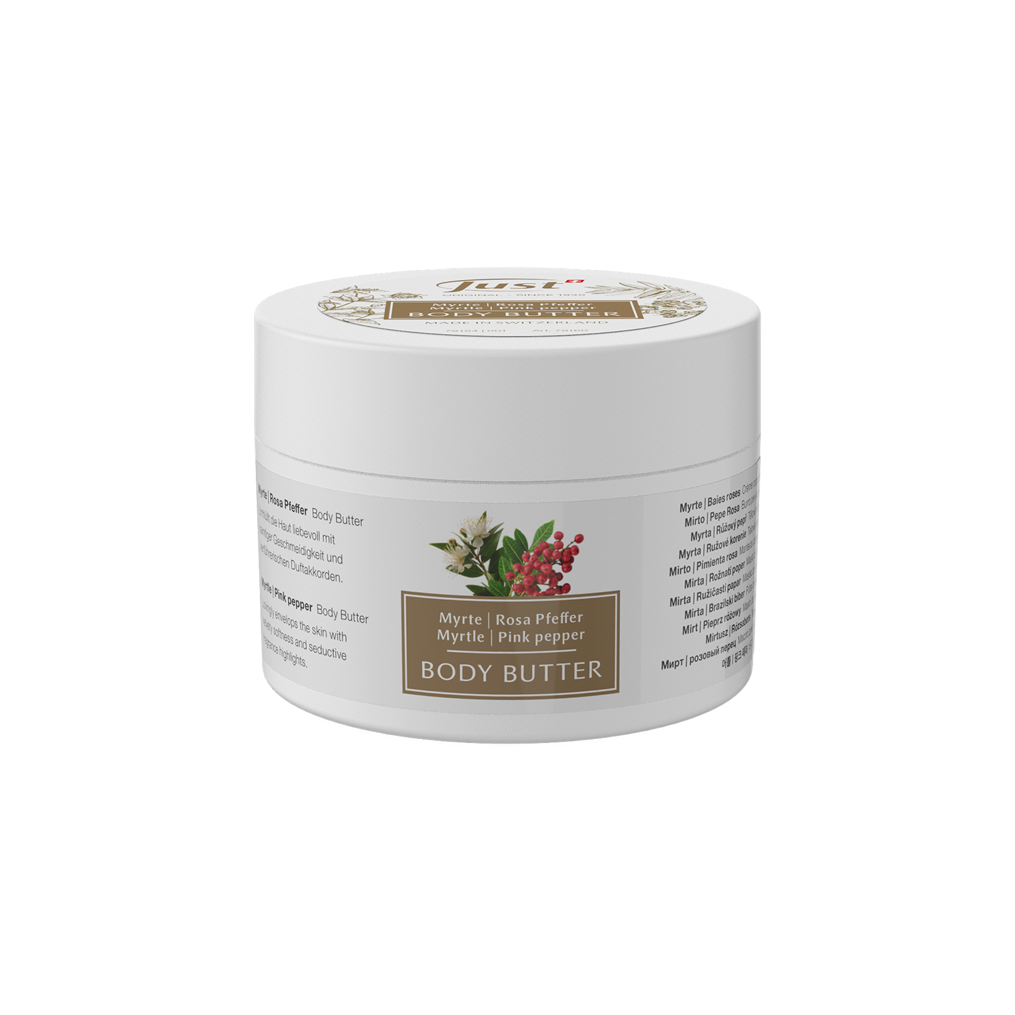 Масло для тела Мирт и Розовый Перец / Myrte & Rosa Pfeffer Body Butter 