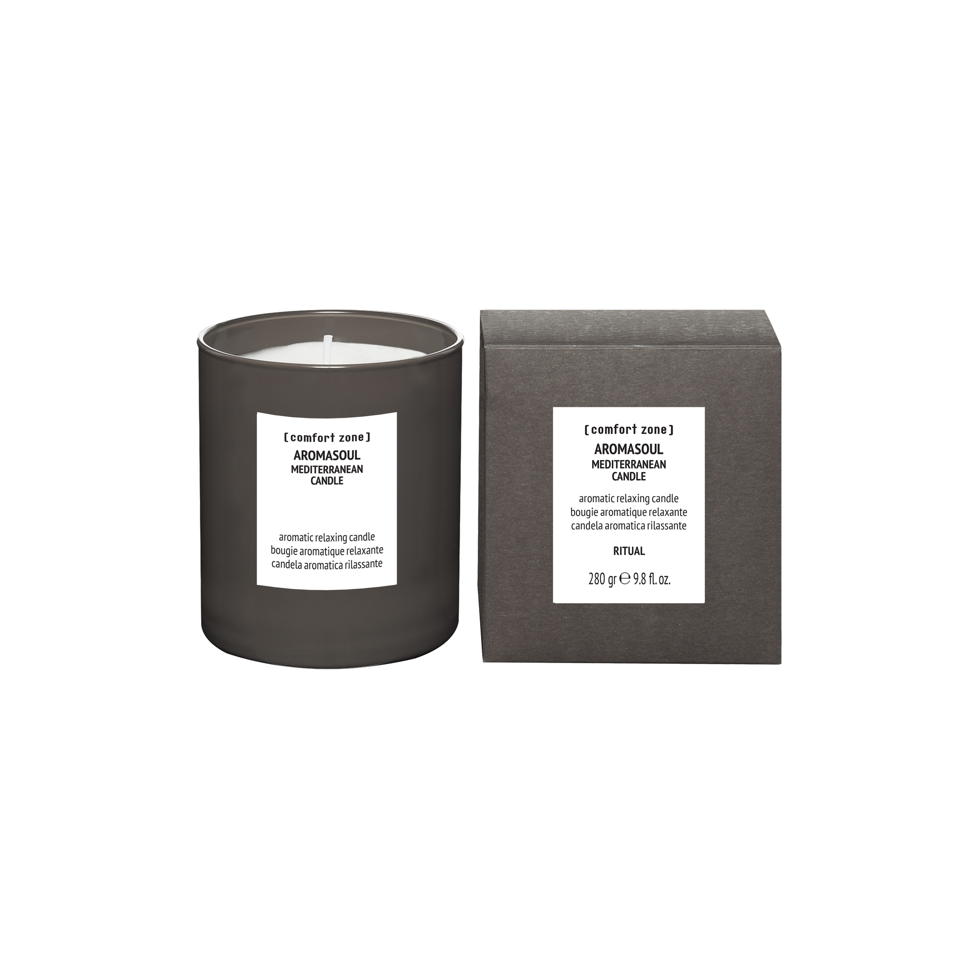Парфюмированная ароматическая свеча / AROMASOUL MEDITERRANEAN CANDLE