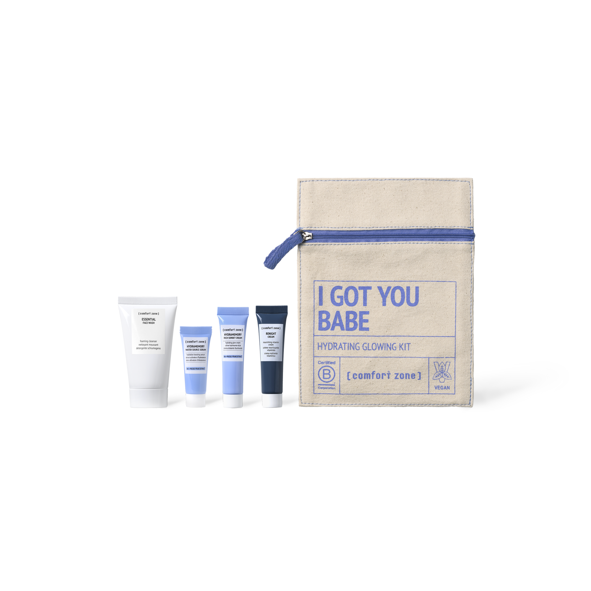 Увлажняющий набор для сияния для лица / I GOT YOU BABE KIT