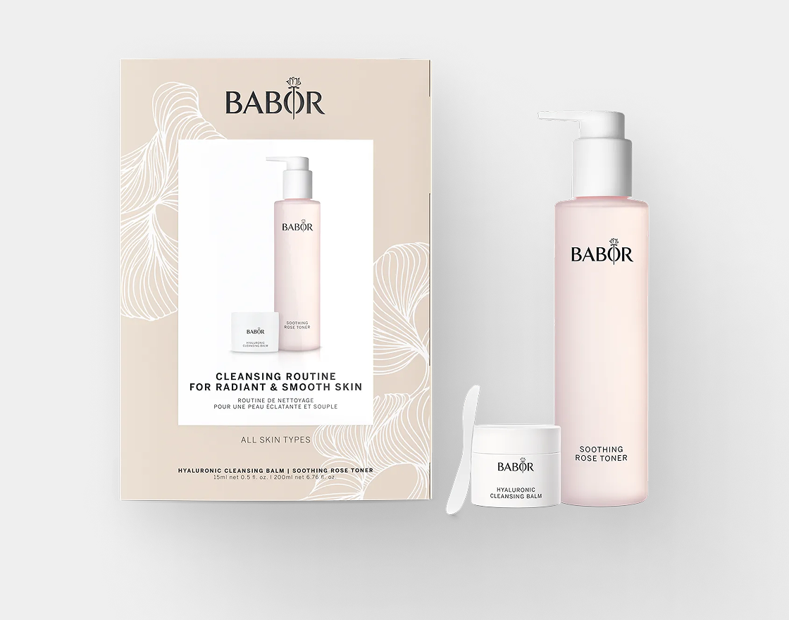 Набор Cleansing Balm & Soothing Rose Toner Set