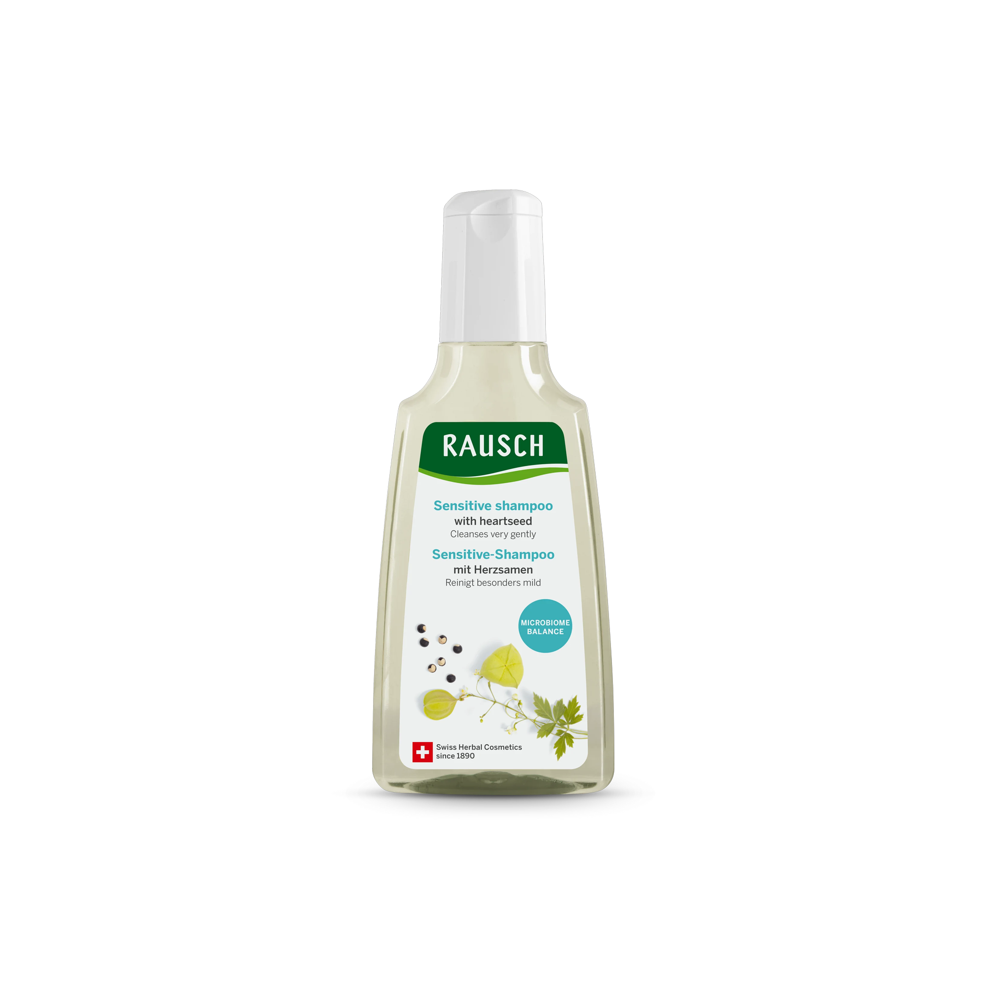 Шампунь для чувствительной кожи головы / Sensitive shampoo with heartseed 