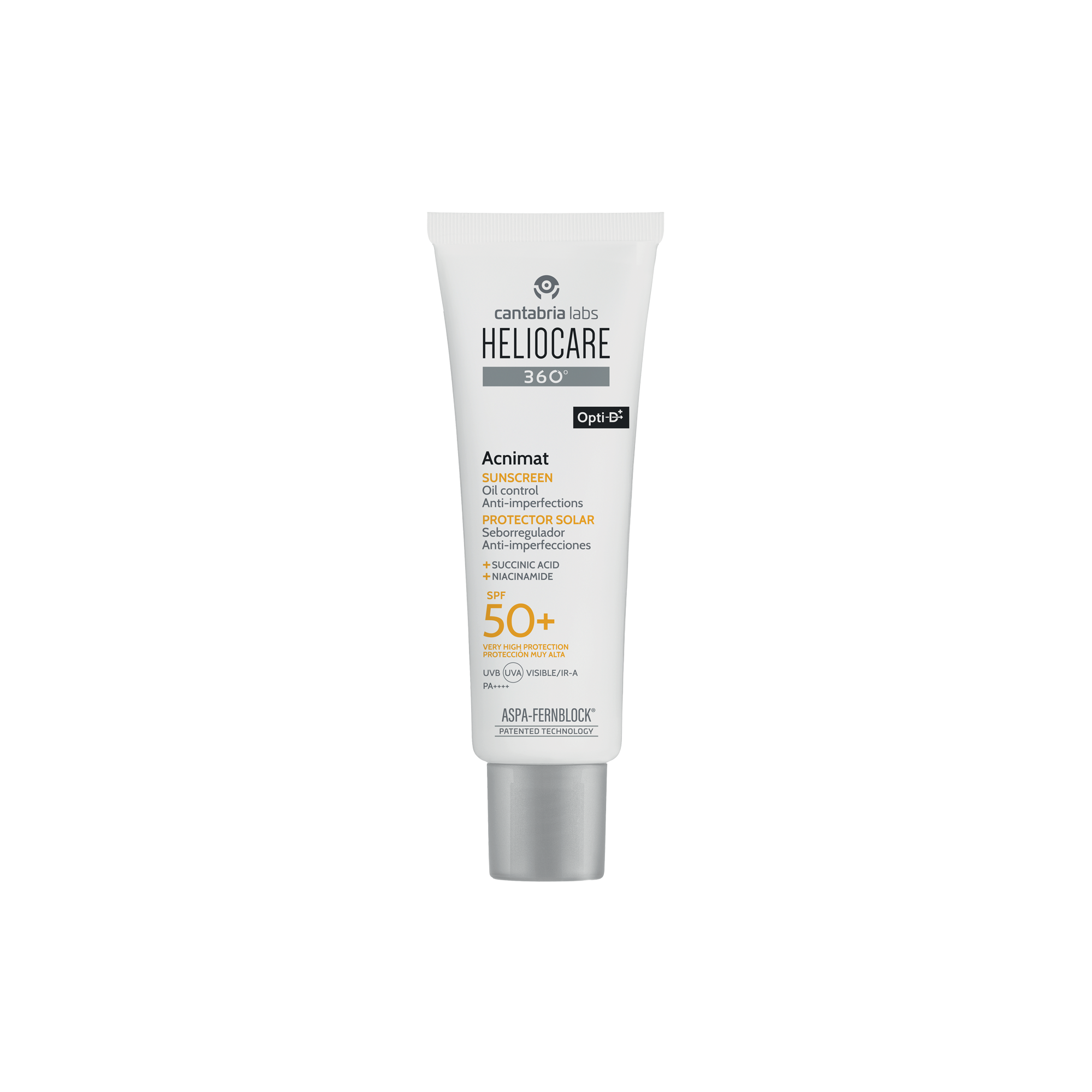 Солнцезащитный матирующий крем для кожи склонной к акне / Helio Acnimat Spf 50