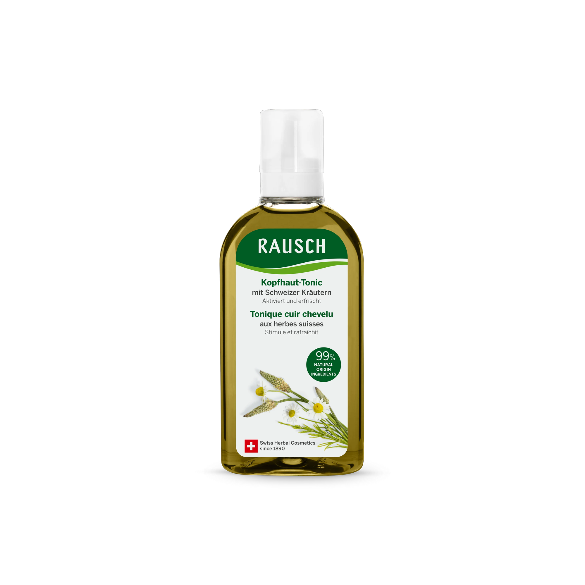 Лосьон со швейцарскими травами для волос / Scalp tonic with Swiss herbs