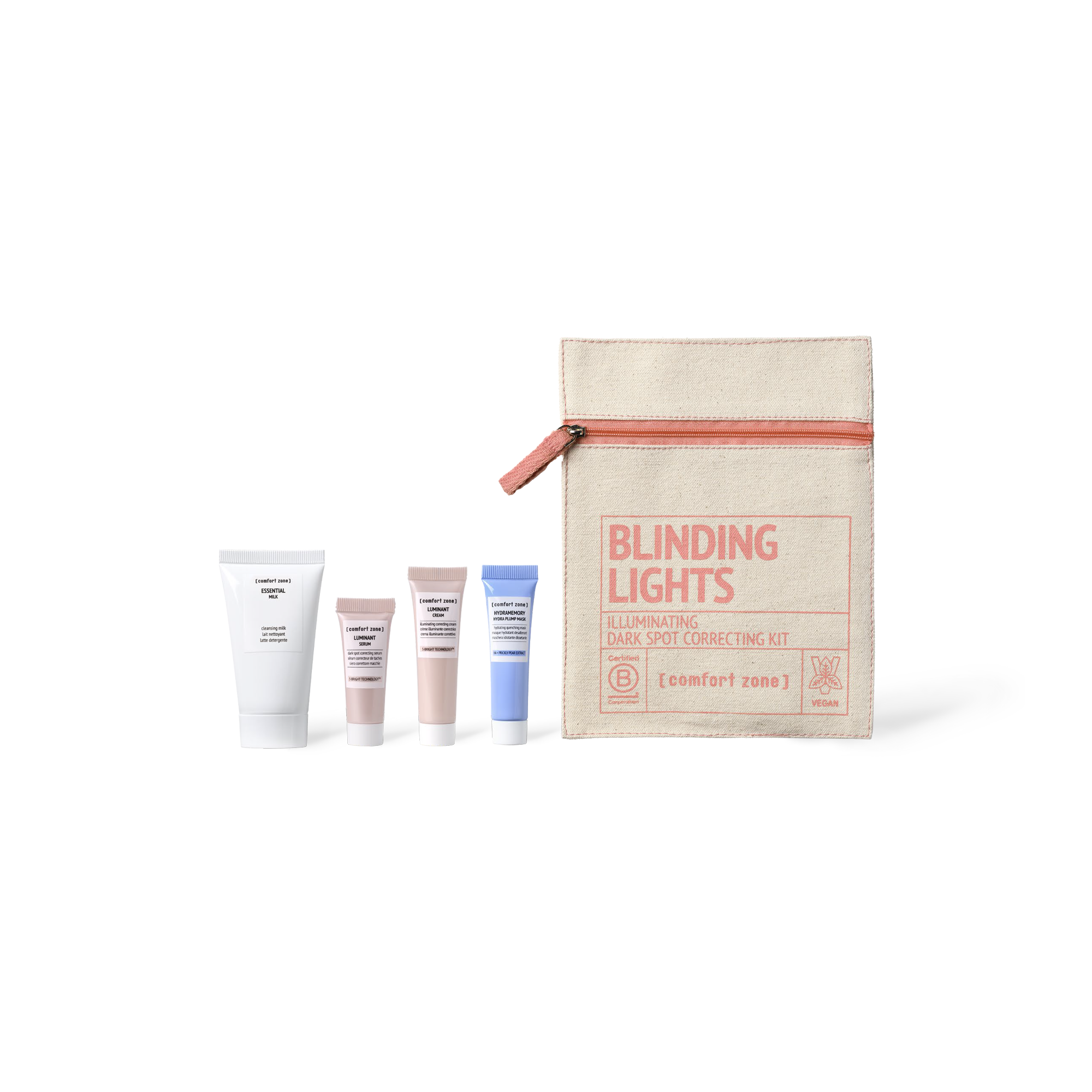 Осветляющий набор для коррекции темных пятен для лица / BLINDING LIGHTS KIT