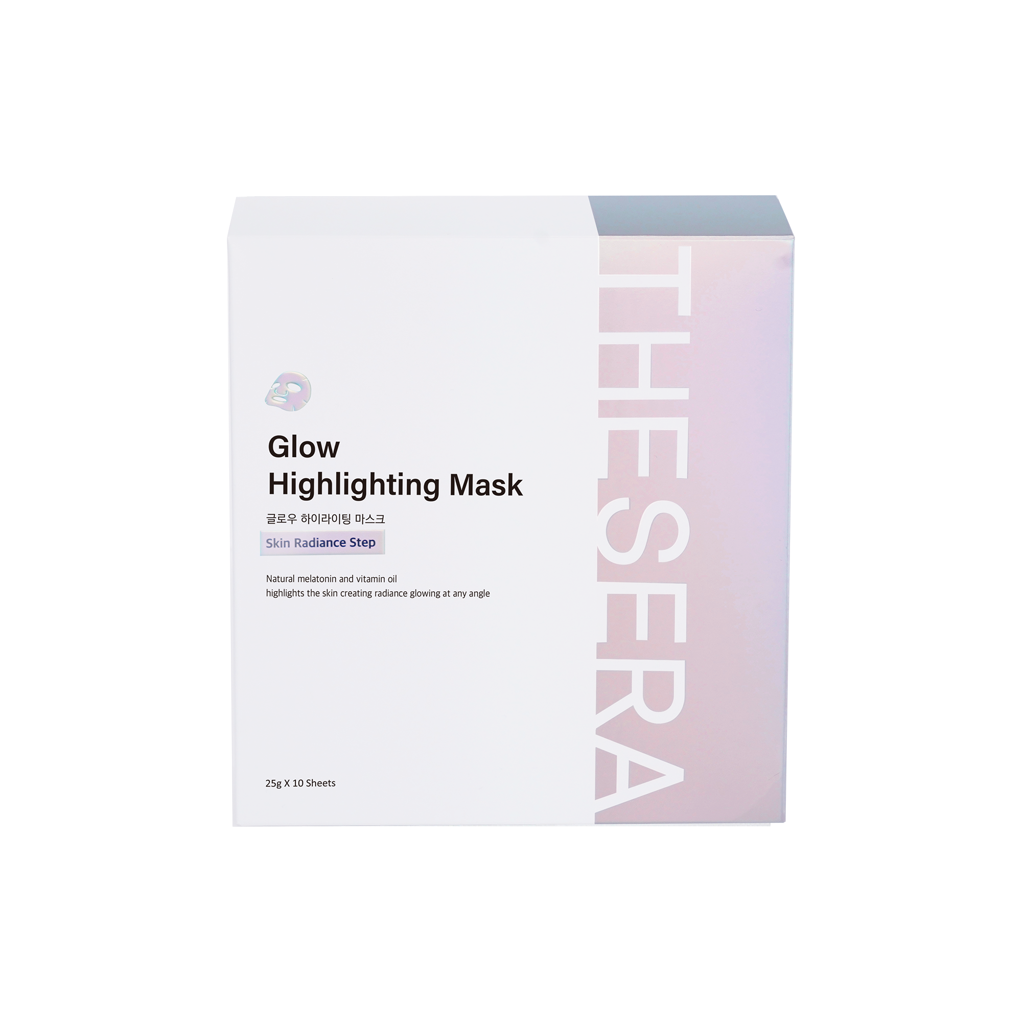 Тканевая маска-хайлайтер для лица / Glow Highlighting Mask