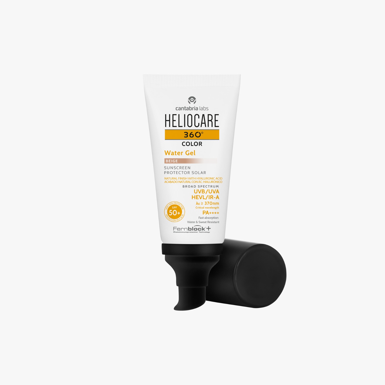 Гель солнцезащитный на водной основе с тоном для лица / Helio Water Gel Color Spf 50+ Beige