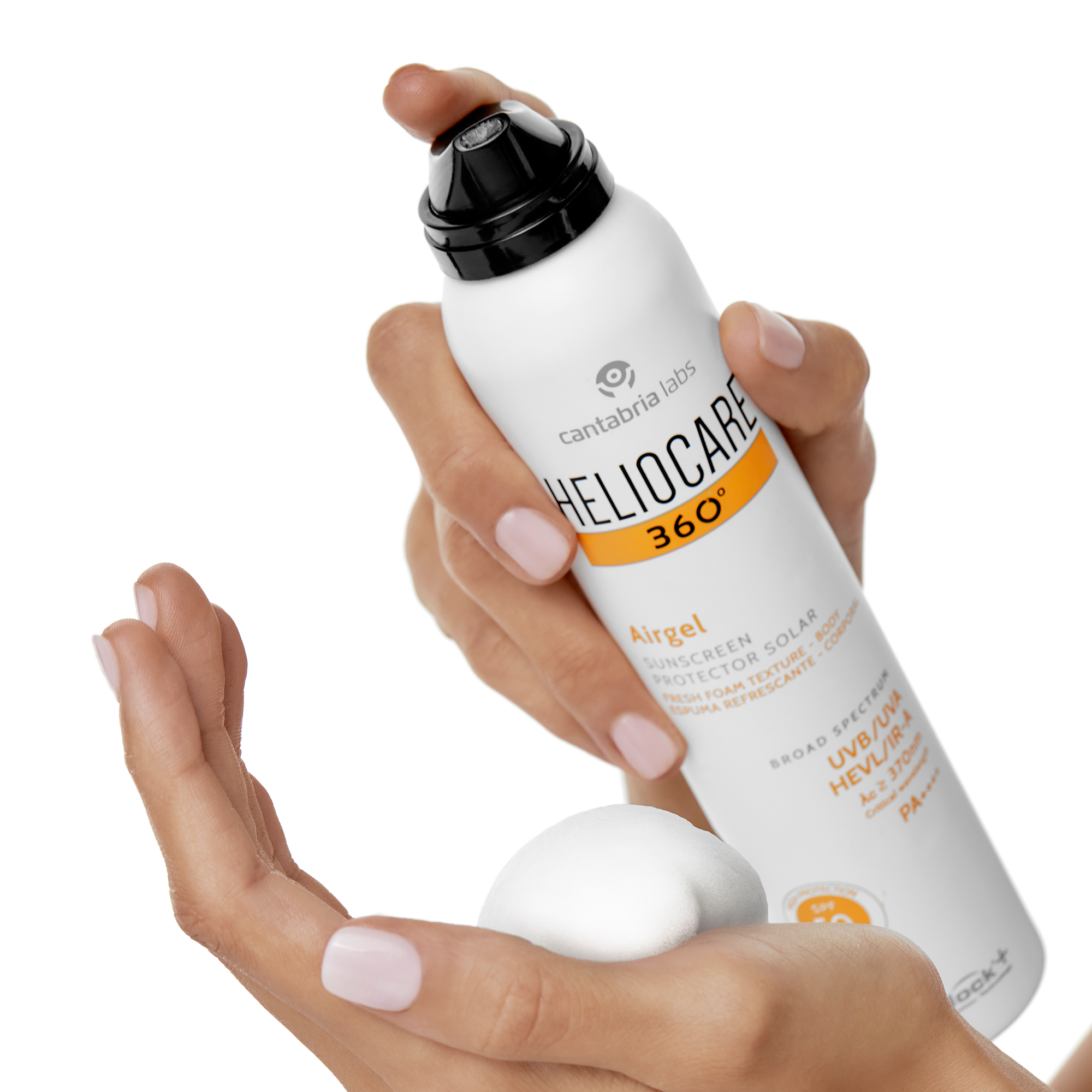 Солнцезащитный мусс для лица / Helio 360º Airgel Spf 50+