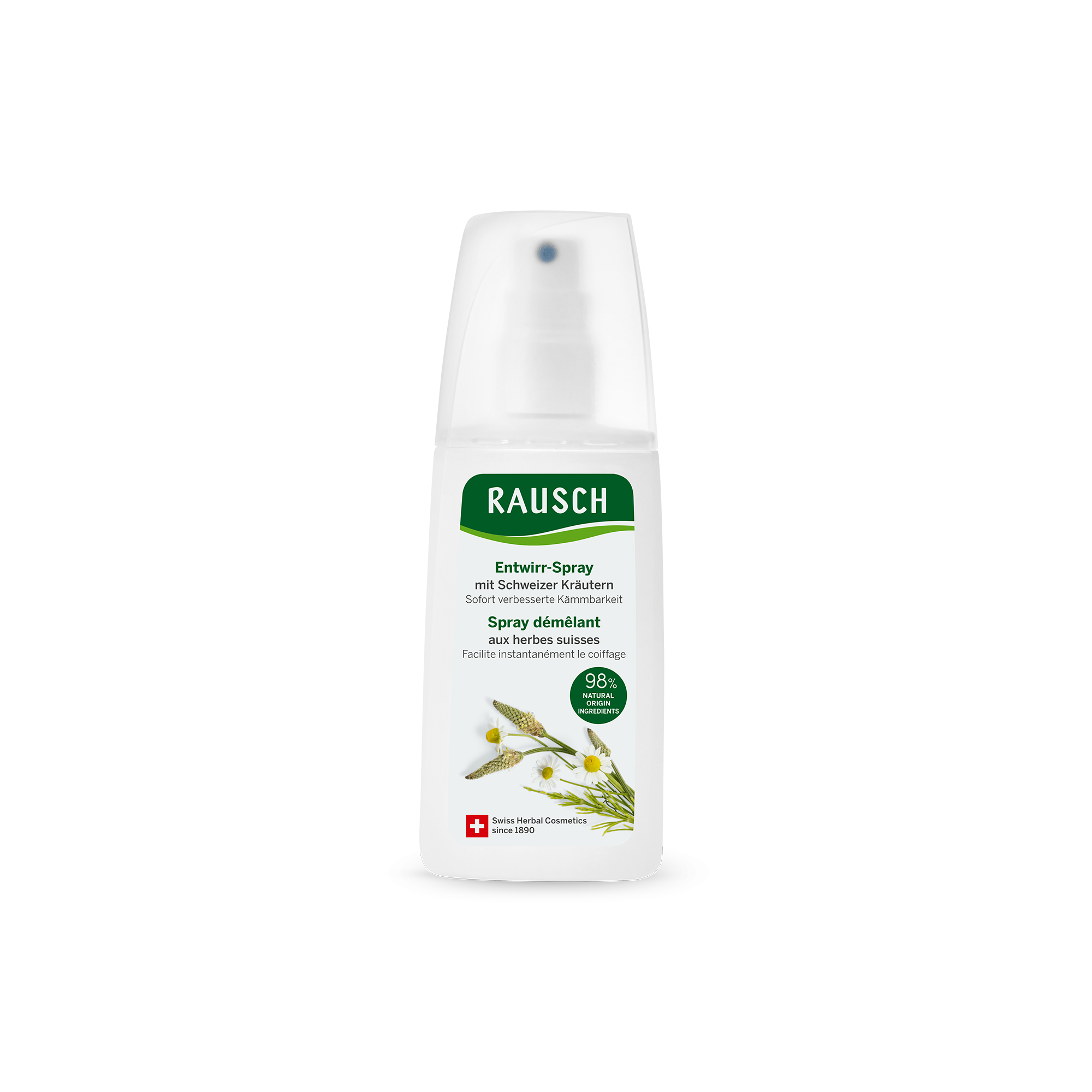 Спрей-кондиционер швейцарские травы для волос / Detangling spray conditioner with Swiss herbs