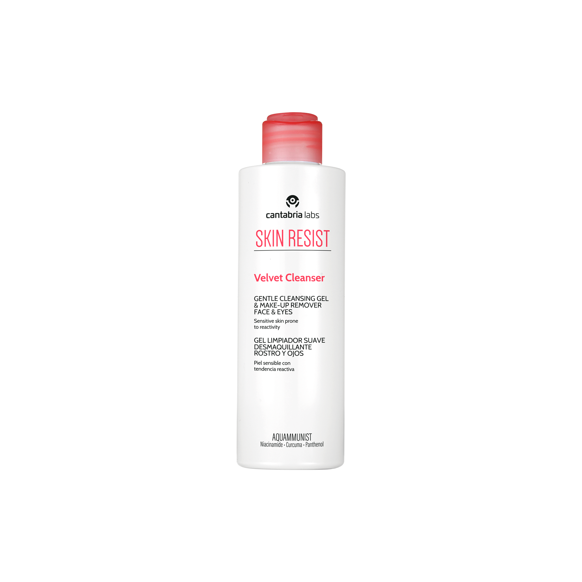 Очищающий гель для чувствительной кожи лица / Skin Resist Velvet Cleanser