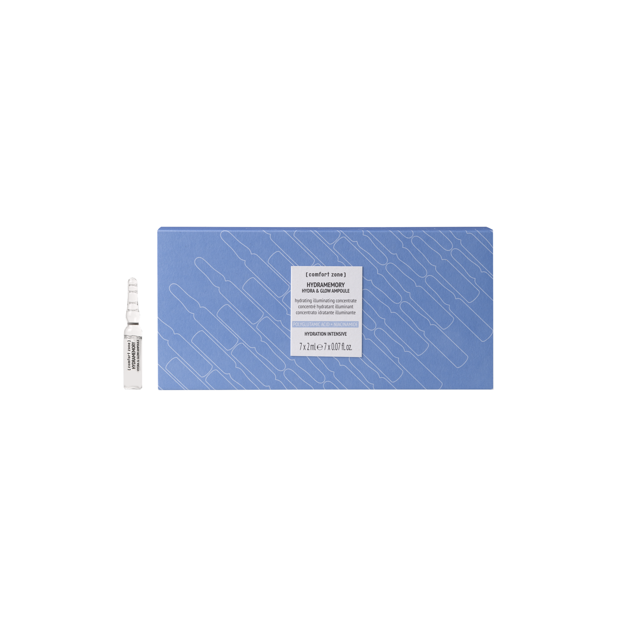 Увлажняющие ампулы для лица / HYDRAMEMORY HYDRA&GLOW AMPOULE
