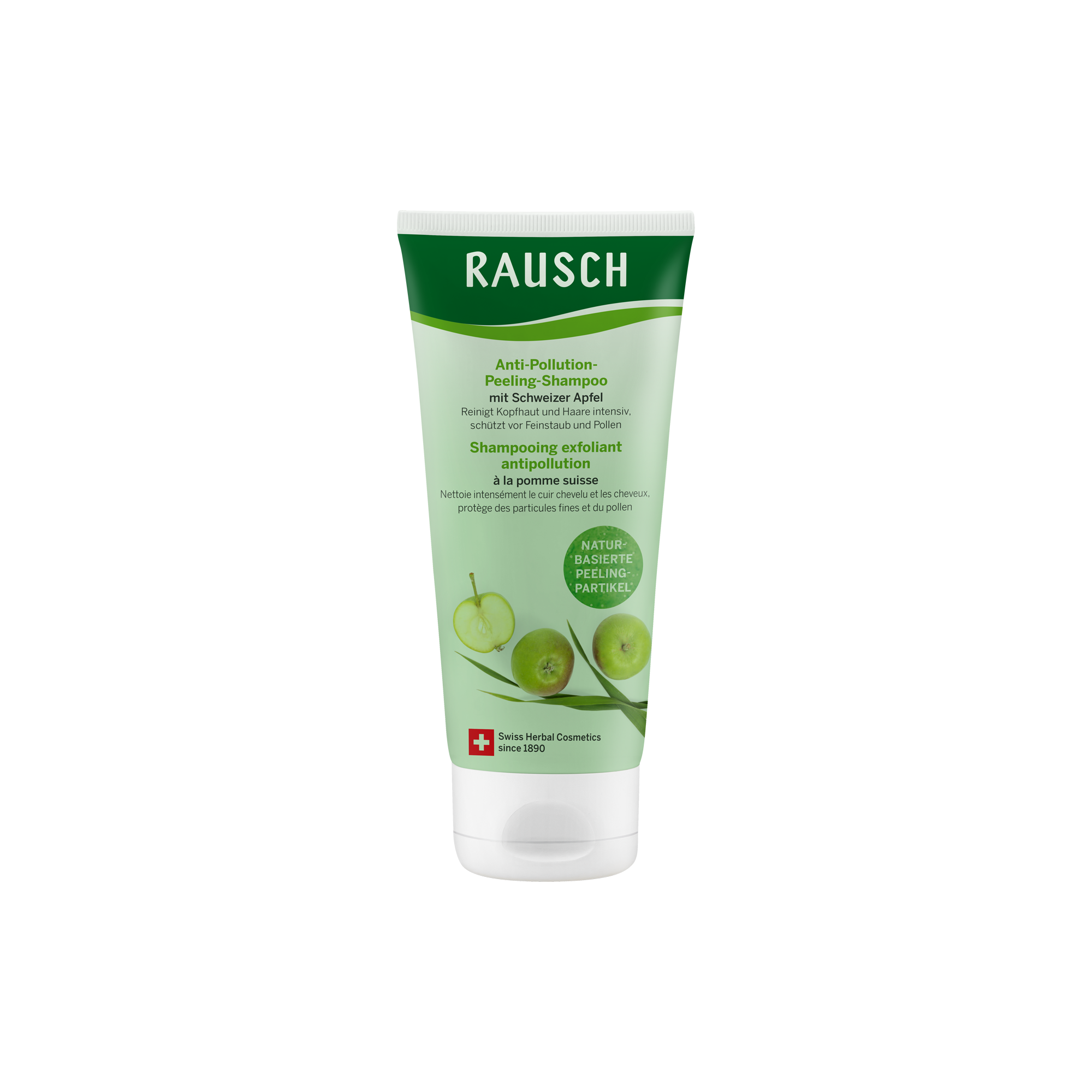 Шампунь-пилинг для защиты волос с яблоком / Anti-Pollution peeling Shampoo with Swiss Apple