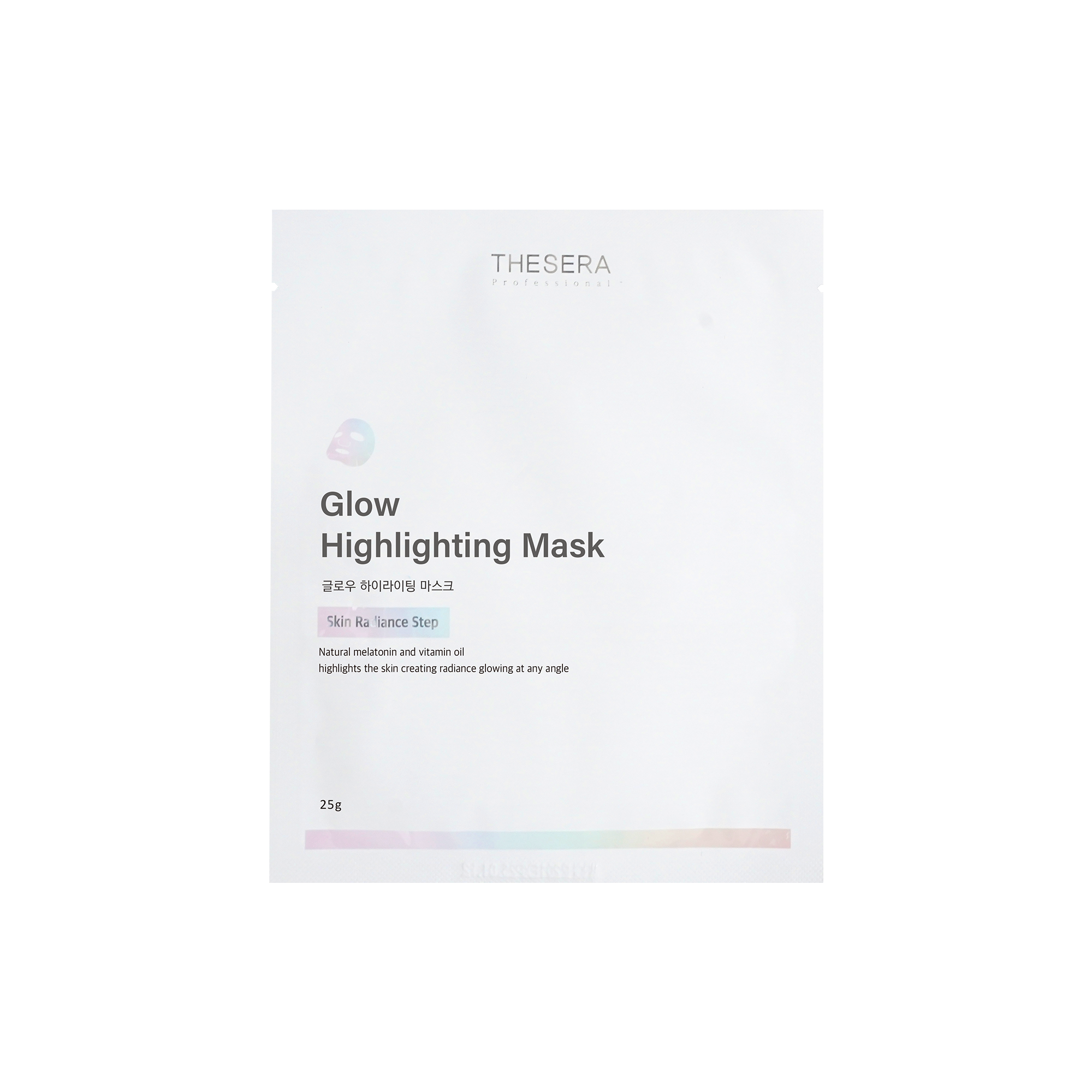 Тканевая маска-хайлайтер для лица / Glow Highlighting Mask