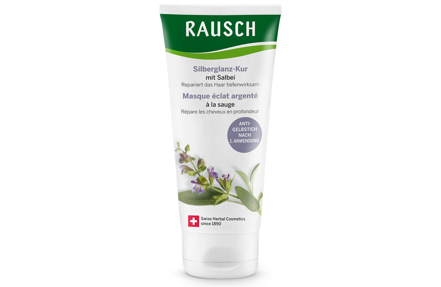 Silver-shine treatment with sage