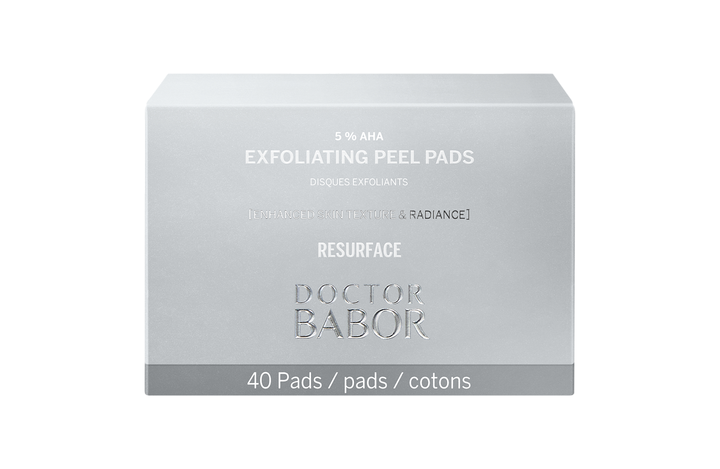 DOCTOR BABOR RESURFACE Exfoliating Peel Pads