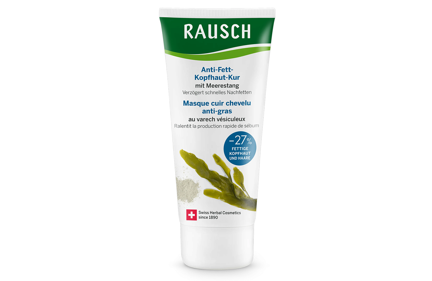 Degreasing scalp treatment with seaweed