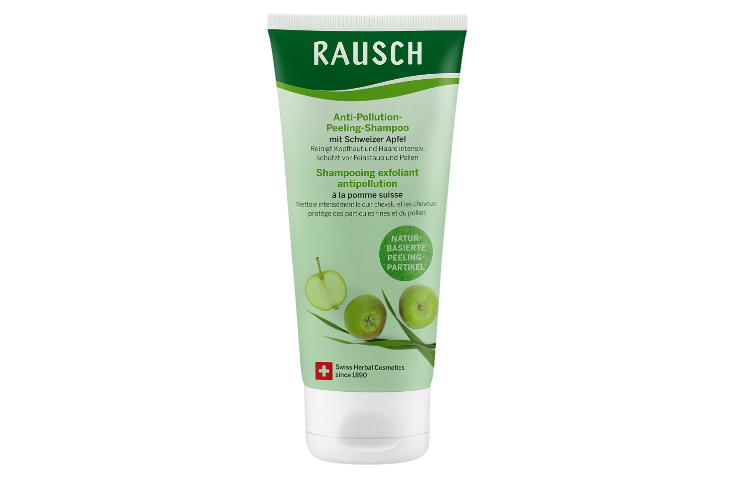 Anti-Pollution peeling Shampoo with Swiss Apple
