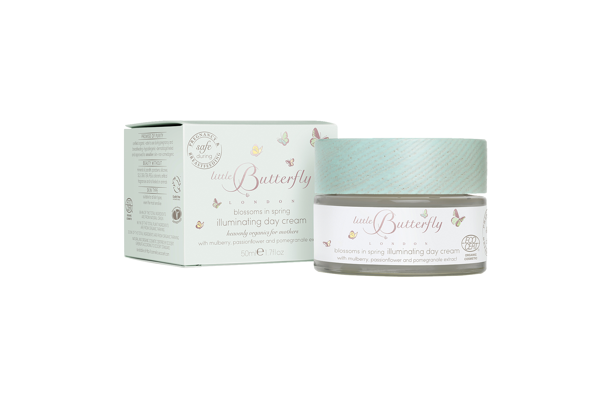 Illuminating day cream «Blossoms in spring»