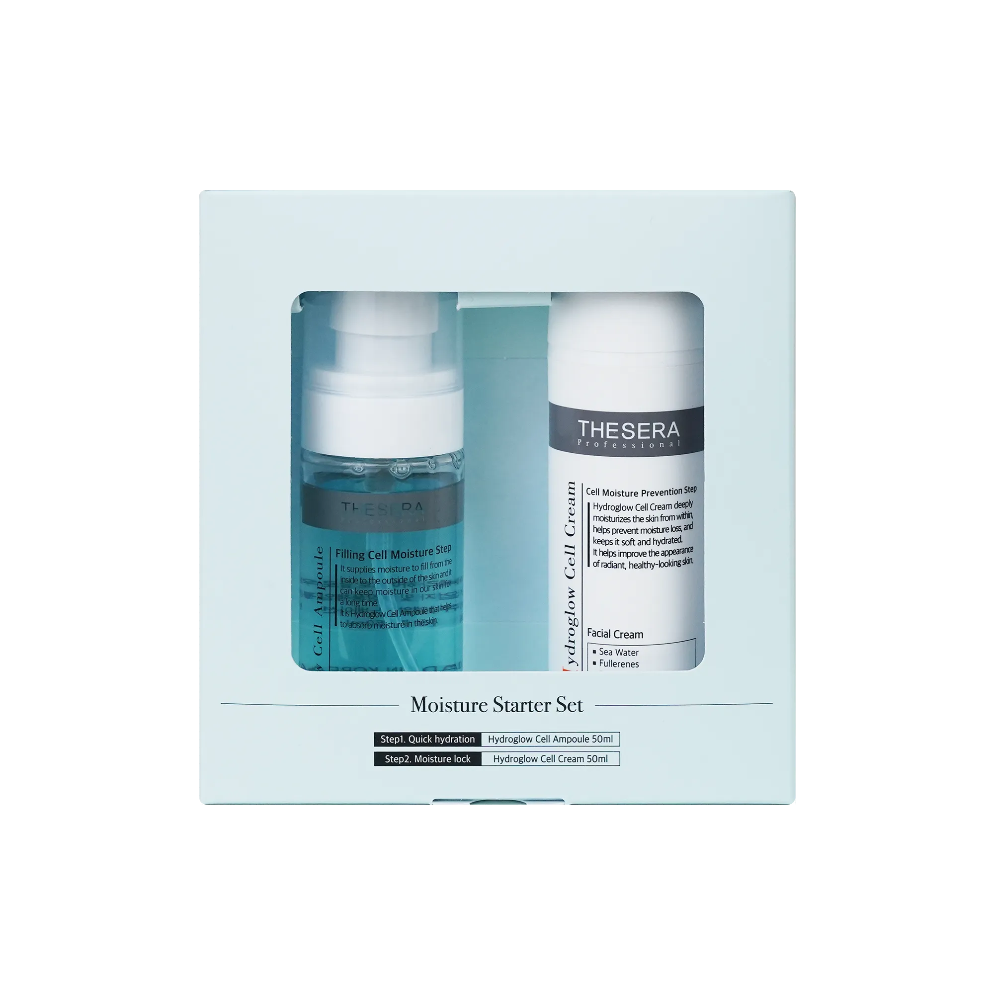 Стартовый набор увлажняющих средств для лица / Moisture Starter Set