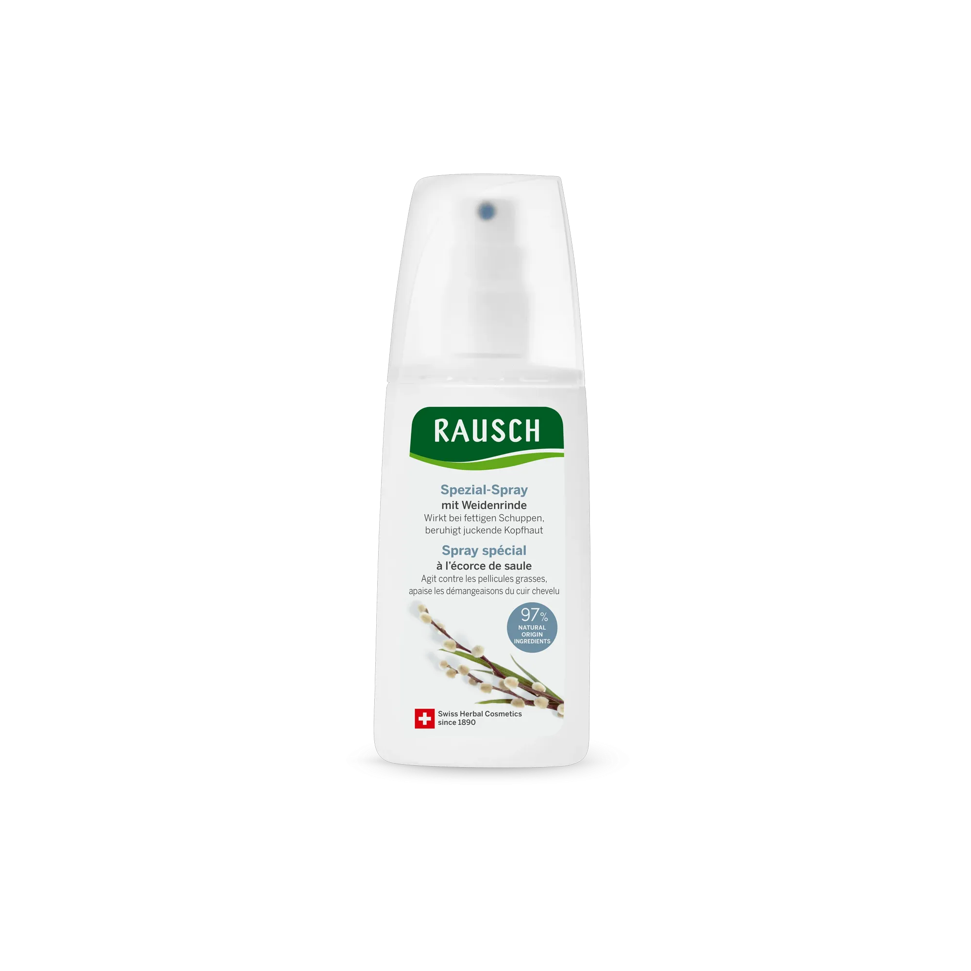 Лечебный спрей-кондиционер с корой ивы / Treatment spray conditioner with willow bark