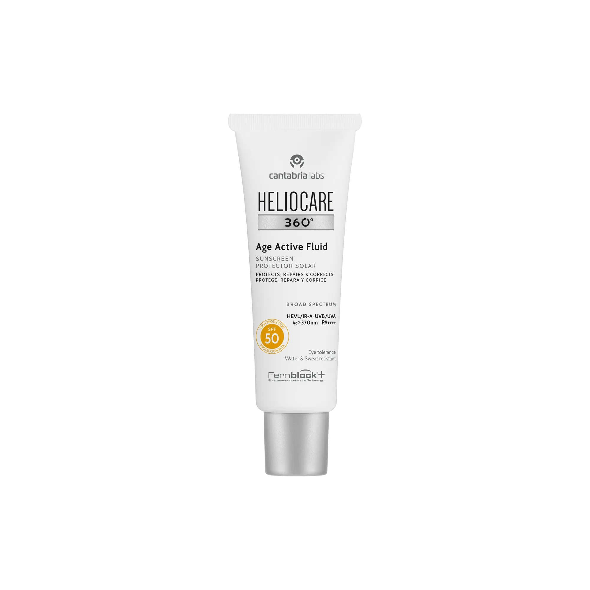 Солнцезащитный омолаживающий флюид для лица / Heliocare 360º Age Active Fluid SPF 50