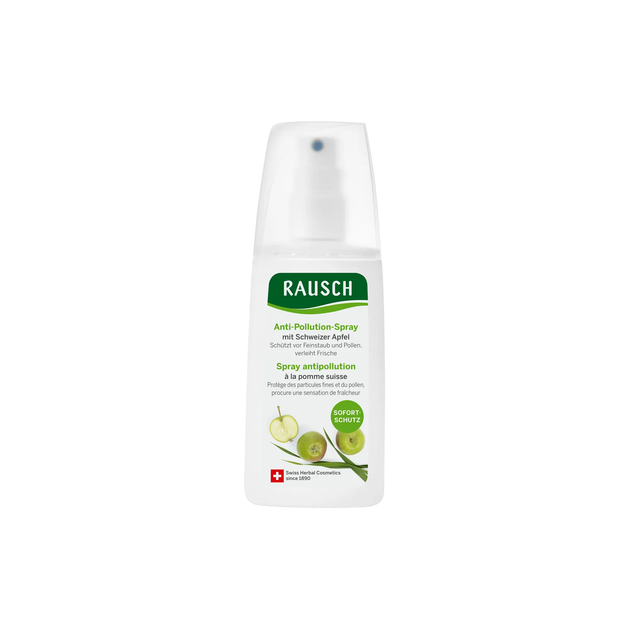 Спрей-кондиционер для волос швейцарские травы / Anti-pollution spray conditioner with Swiss apple