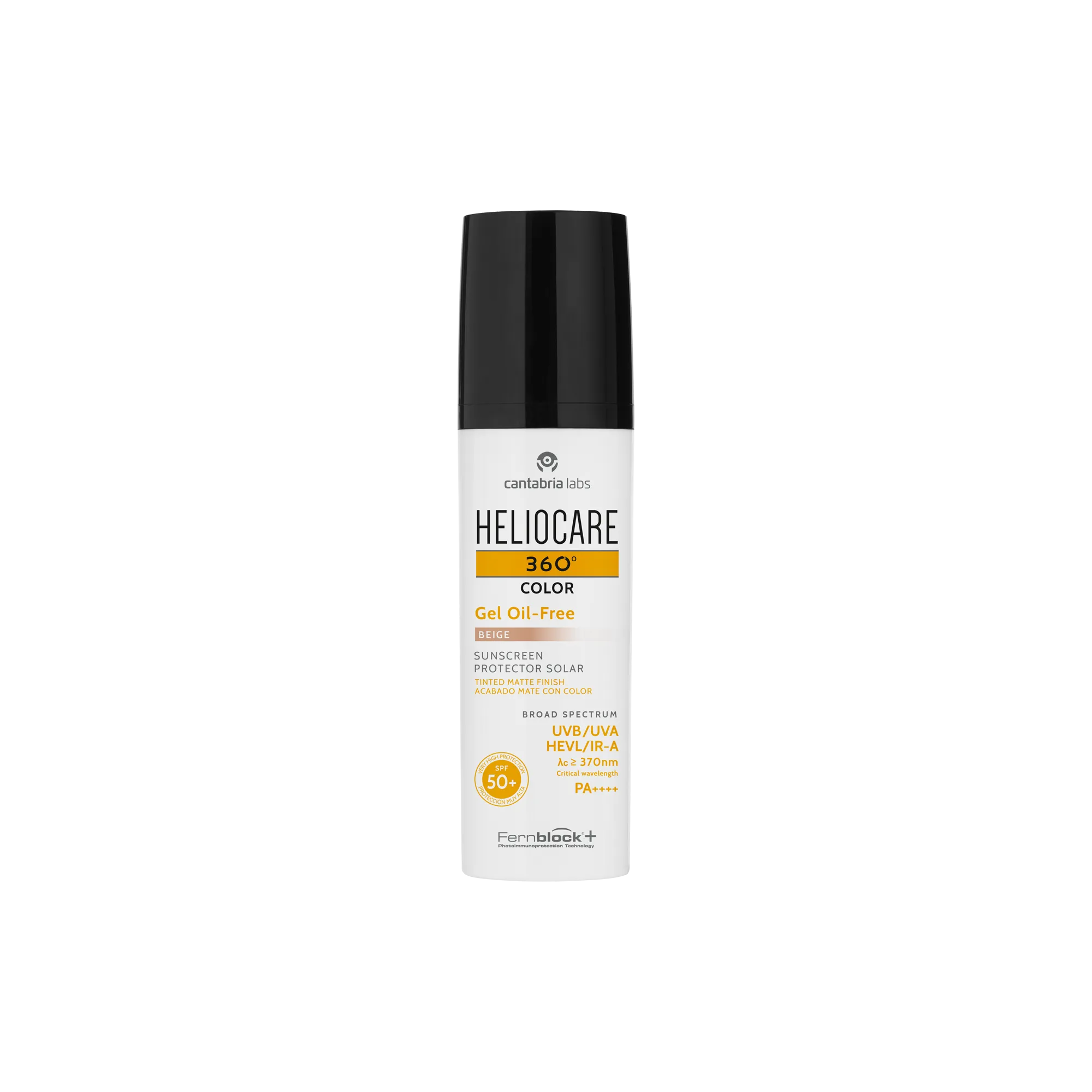 Тональный солнцезащитный гель SPF 50 для лица / Heliocare 360 Color Gel Oil-Free Beige SPF 50