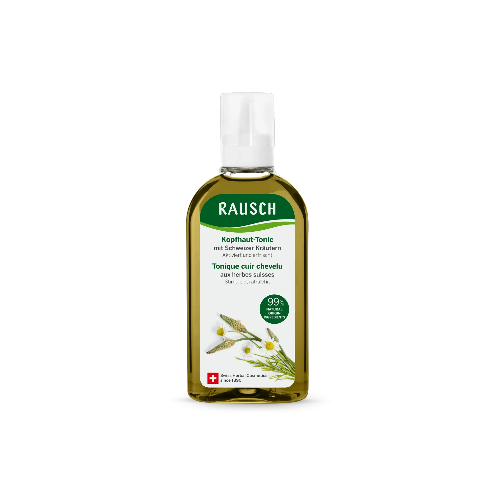 Лосьон со швейцарскими травами для волос / Scalp tonic with Swiss herbs
