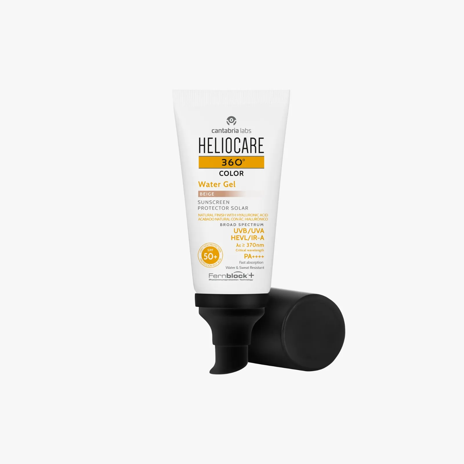 Гель солнцезащитный на водной основе с тоном для лица / Helio Water Gel Color Spf 50+ Beige