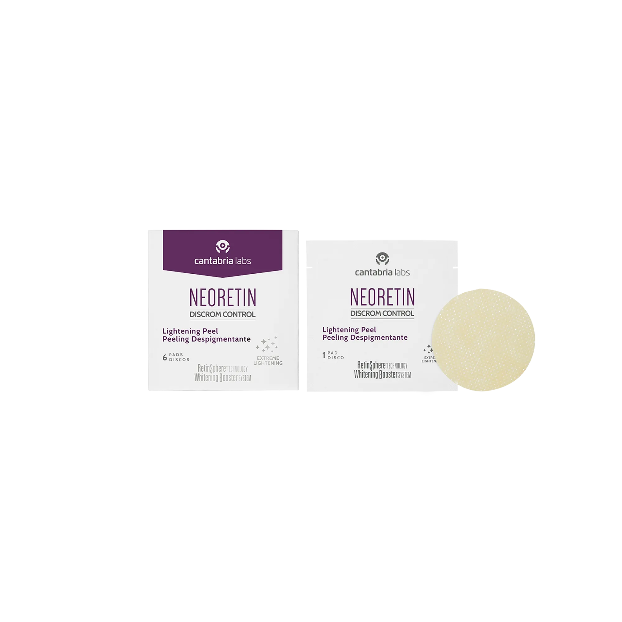 Диски для интенсивного осветления лица / Discrom Control Lightening Peel