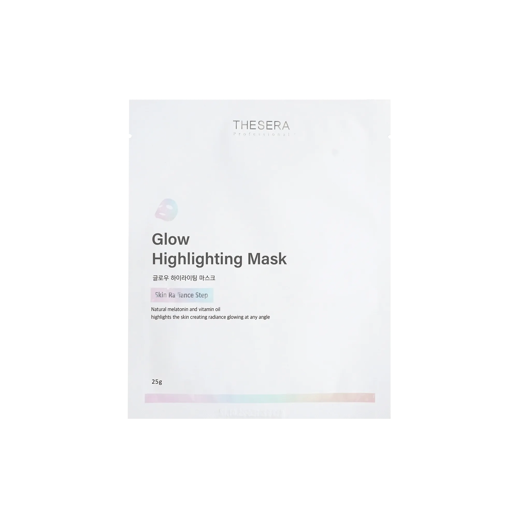 Тканевая маска-хайлайтер для лица / Glow Highlighting Mask