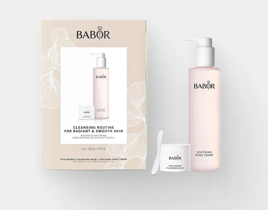 Набор Cleansing Balm & Soothing Rose Toner Set