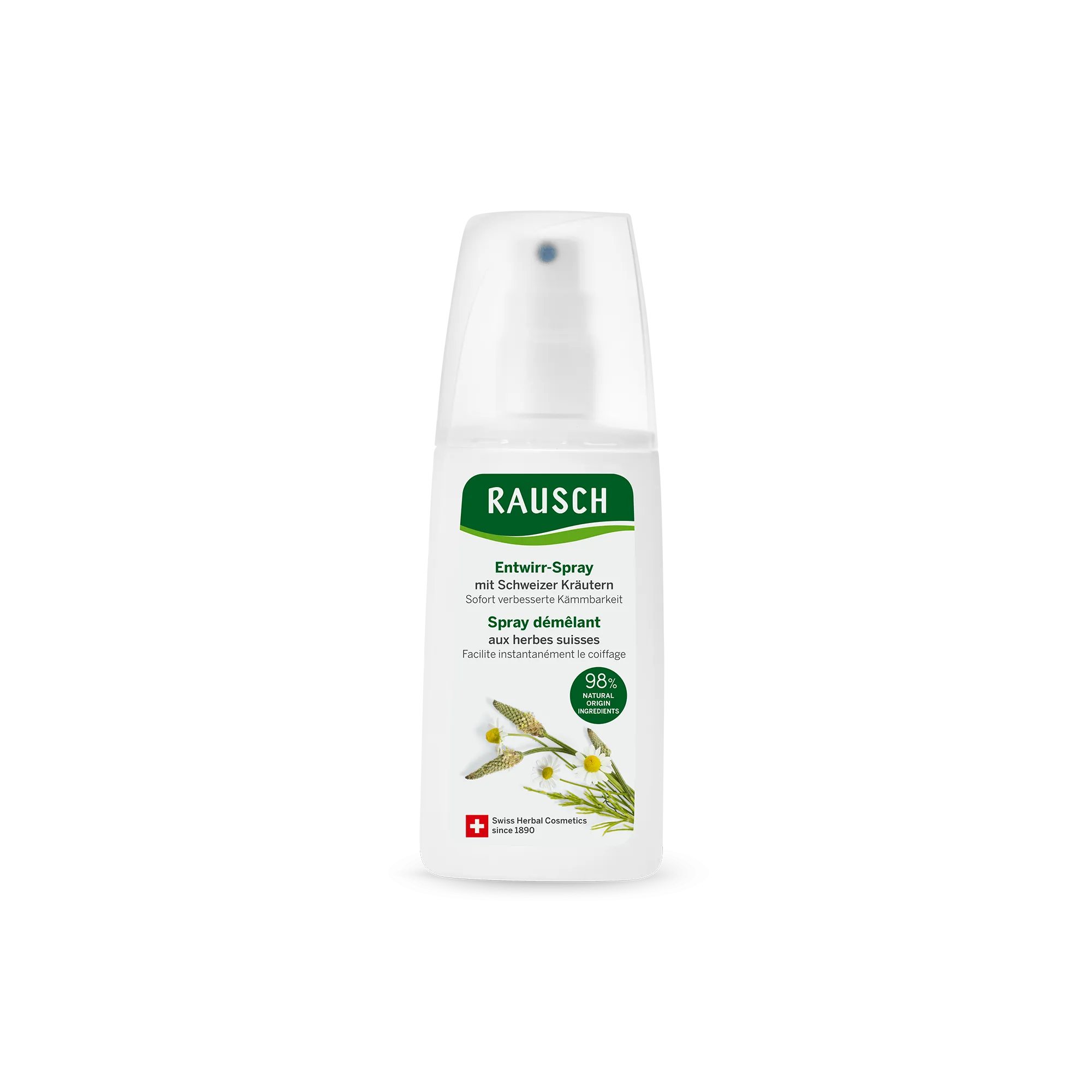 Спрей-кондиционер швейцарские травы для волос / Detangling spray conditioner with Swiss herbs