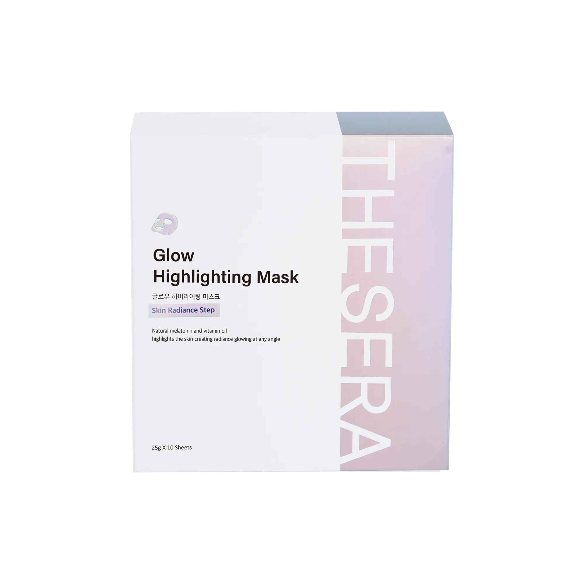Тканевая маска-хайлайтер для лица / Glow Highlighting Mask