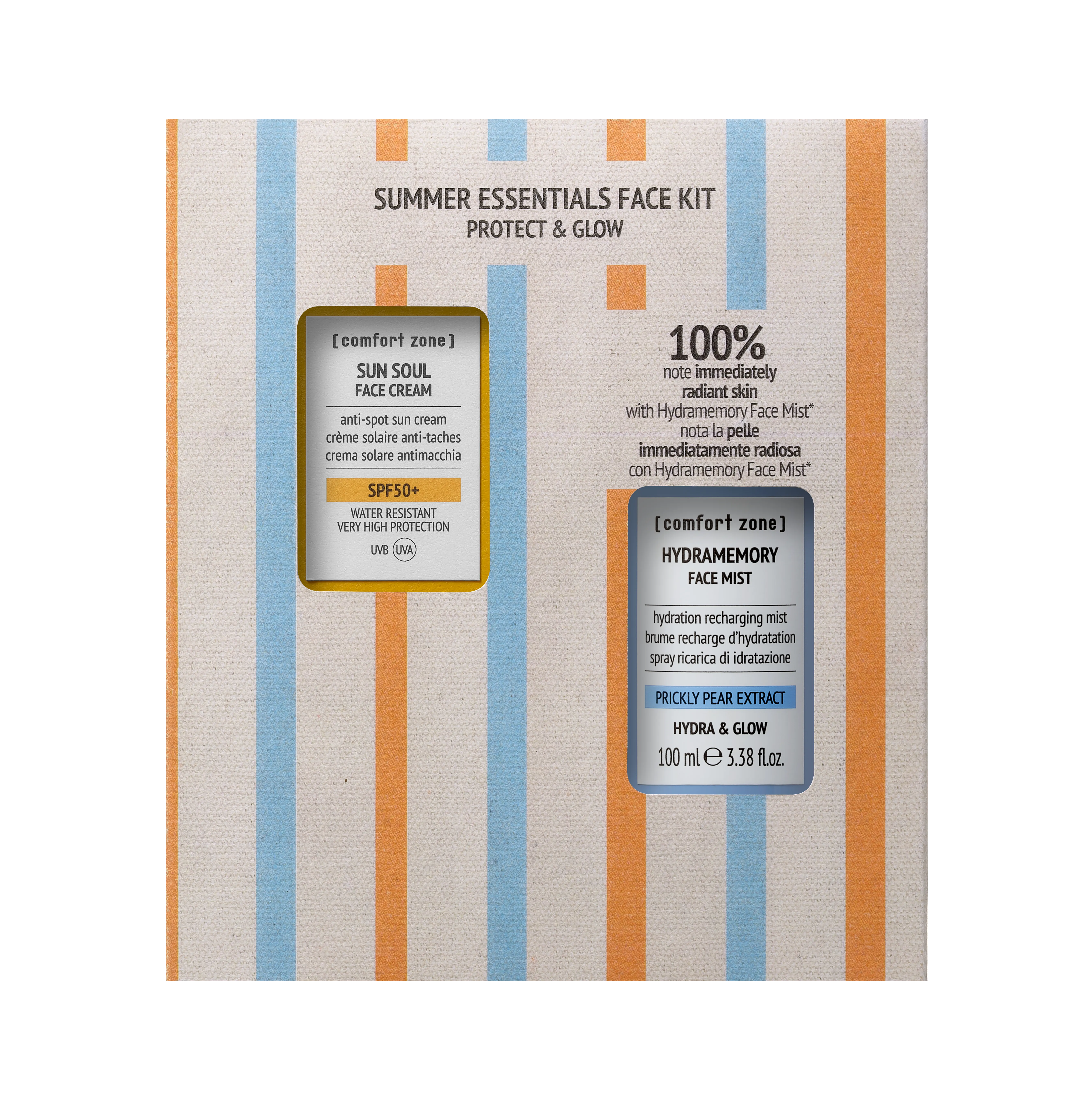 Летний набор для ухода за кожей лица / SUN SOUL PROTECT & GLOW SUMMER KIT