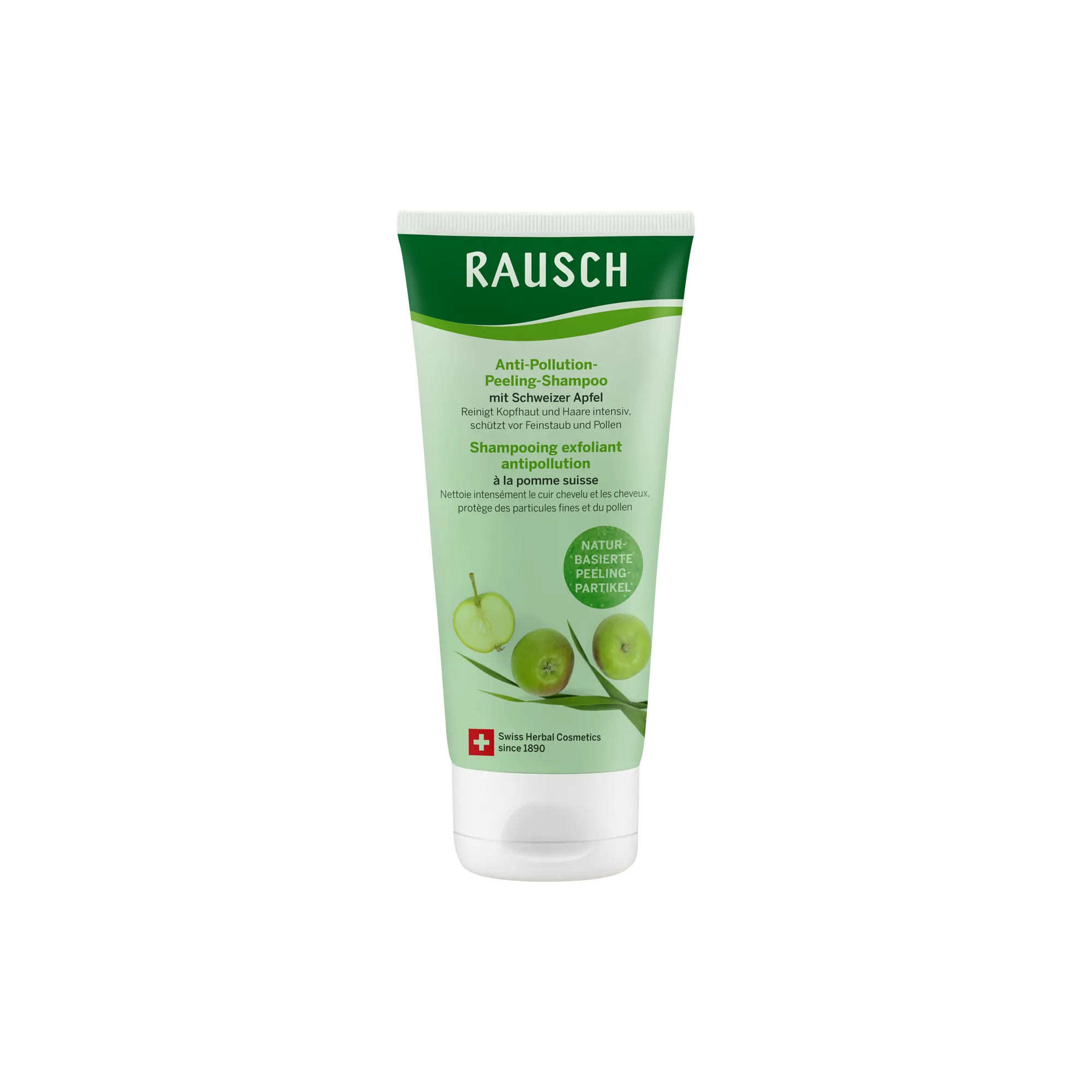 Шампунь-пилинг для защиты волос с яблоком / Anti-Pollution peeling Shampoo with Swiss Apple