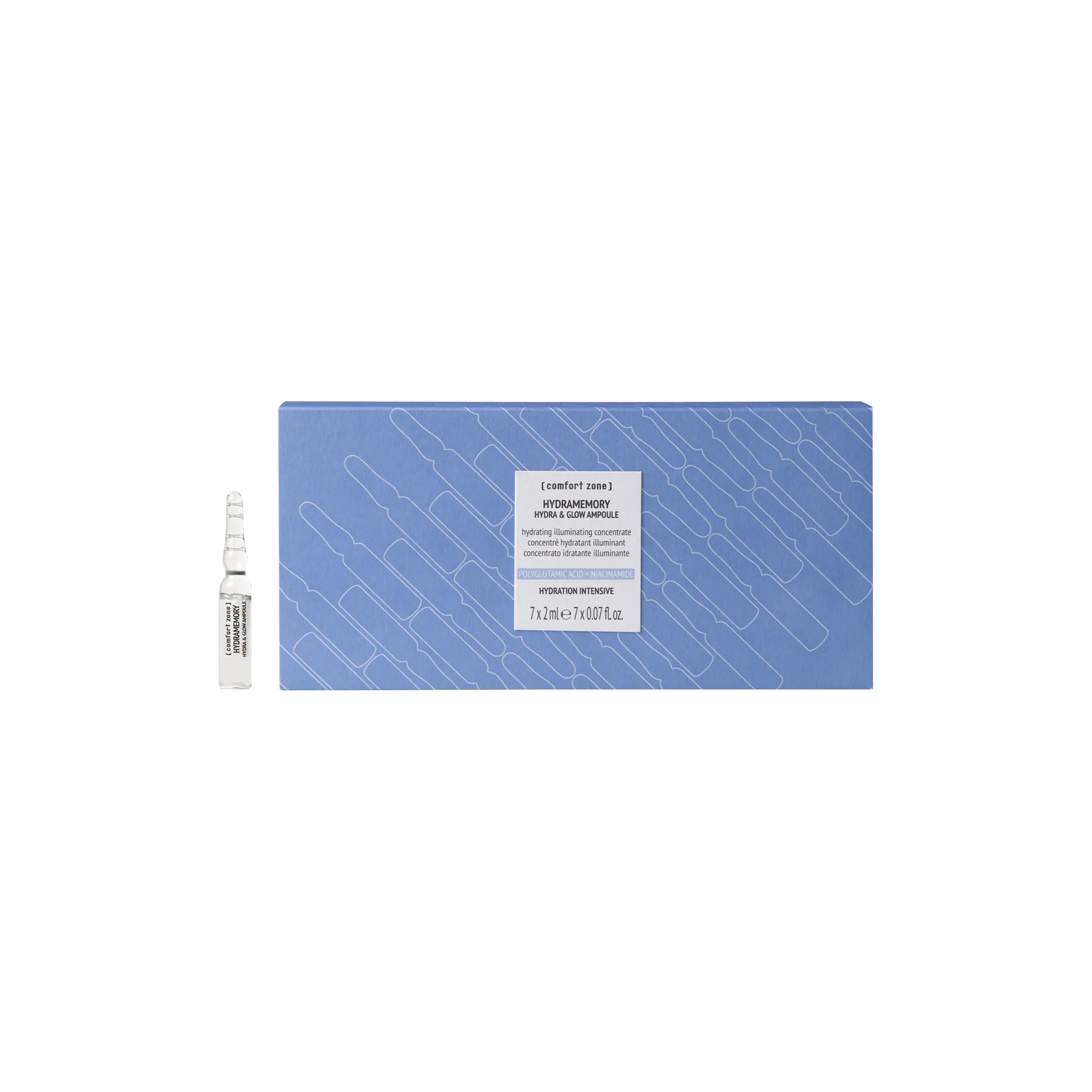 Увлажняющие ампулы для лица / HYDRAMEMORY HYDRA&GLOW AMPOULE