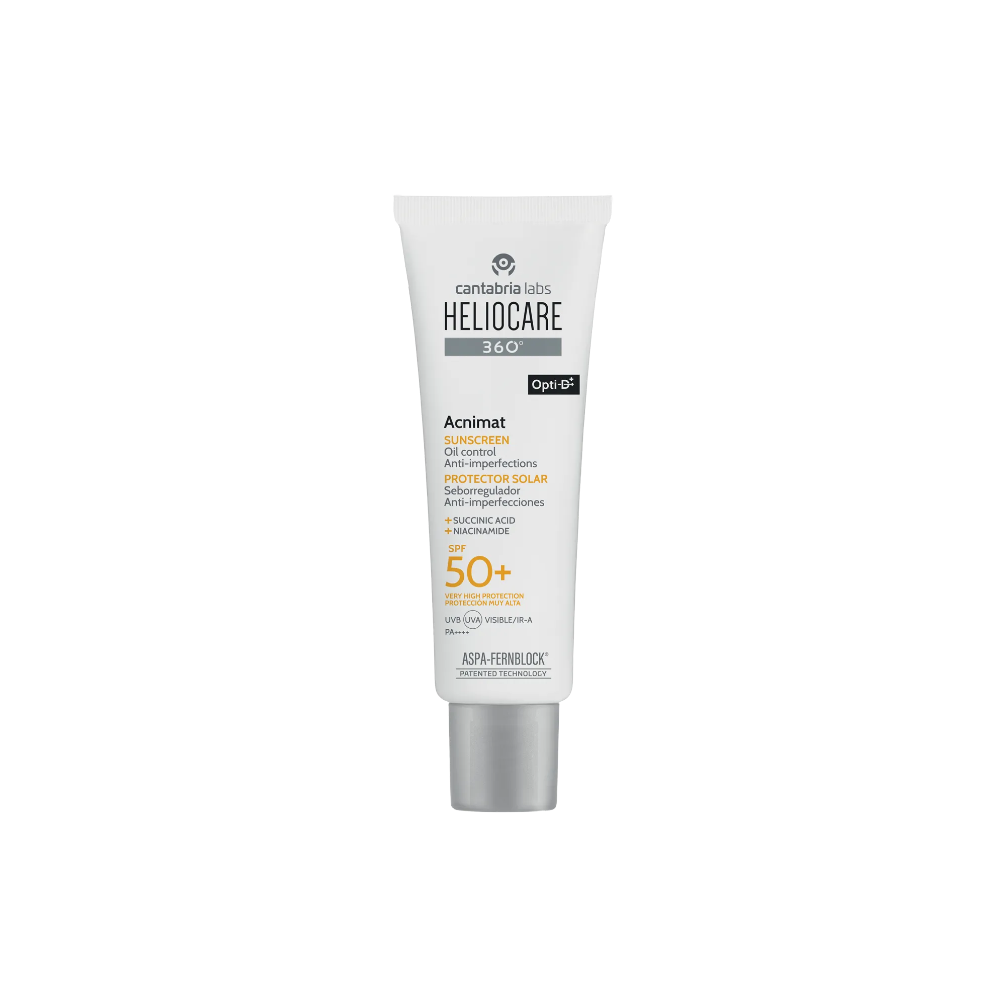 Солнцезащитный матирующий крем для кожи склонной к акне / Helio Acnimat Spf 50