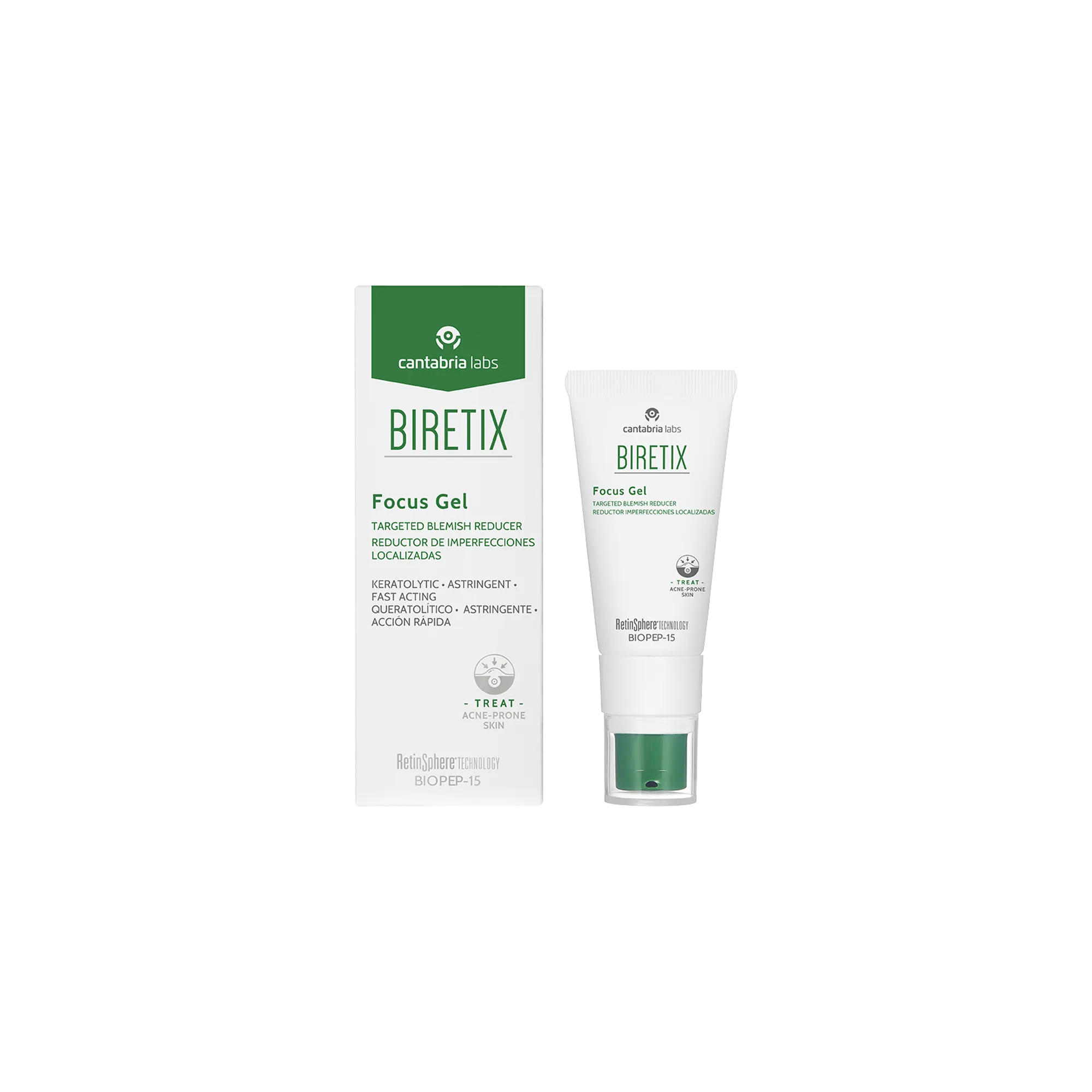 Гель локальный анти-акне для лица / BIRETIX FOCUS GEL