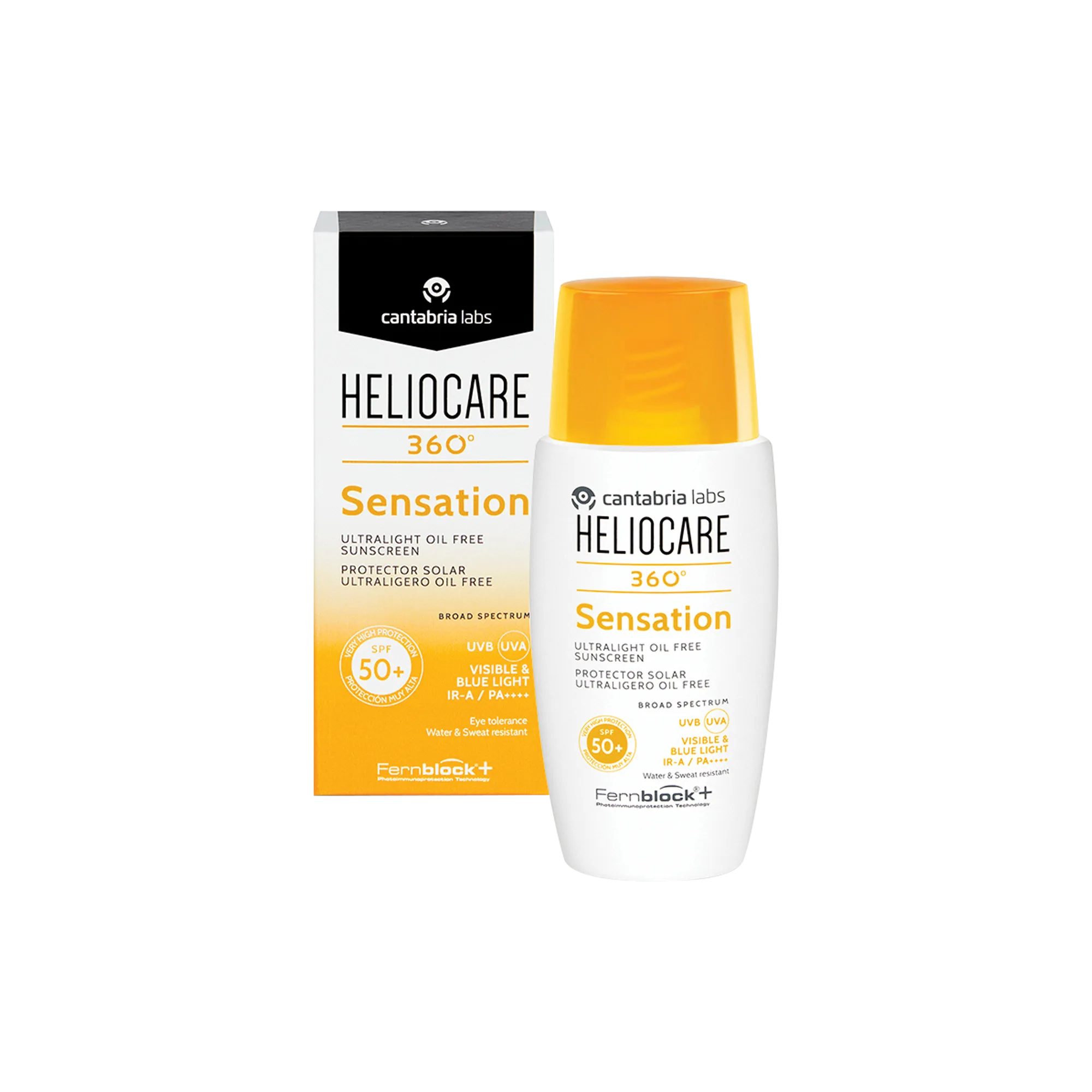 Легкий солнцезащитный флюид для лица / Helio Sensation Spf 50+