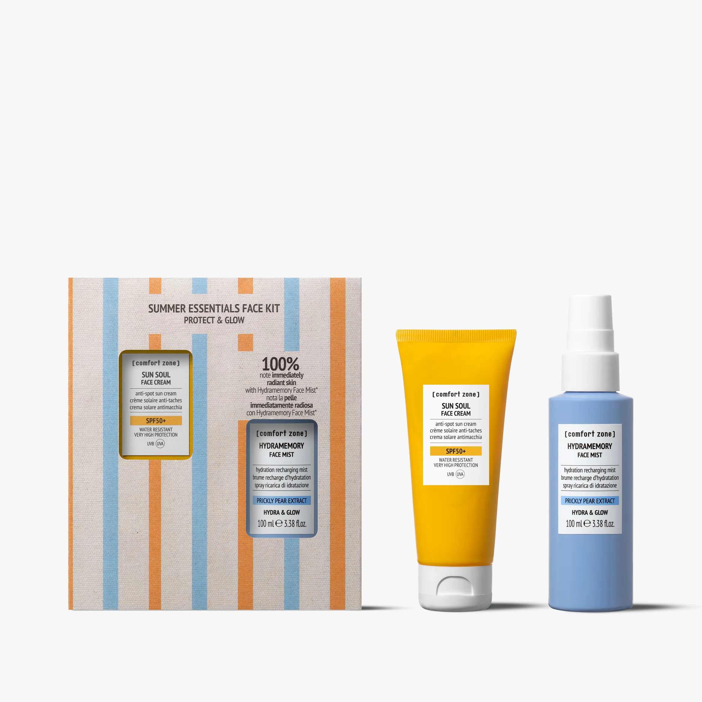 Летний набор для ухода за кожей лица / SUN SOUL PROTECT & GLOW SUMMER KIT