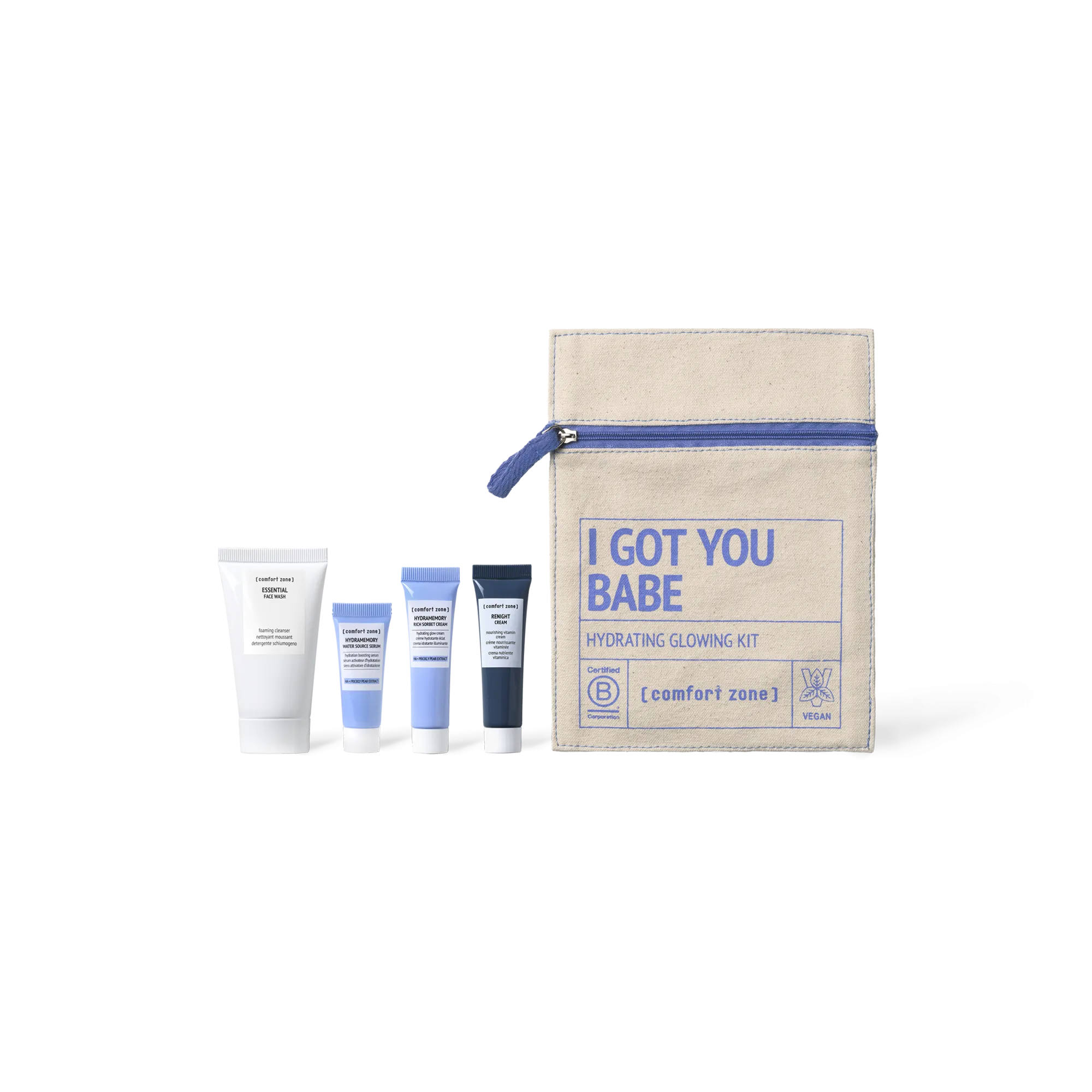Увлажняющий набор для сияния для лица / I GOT YOU BABE KIT