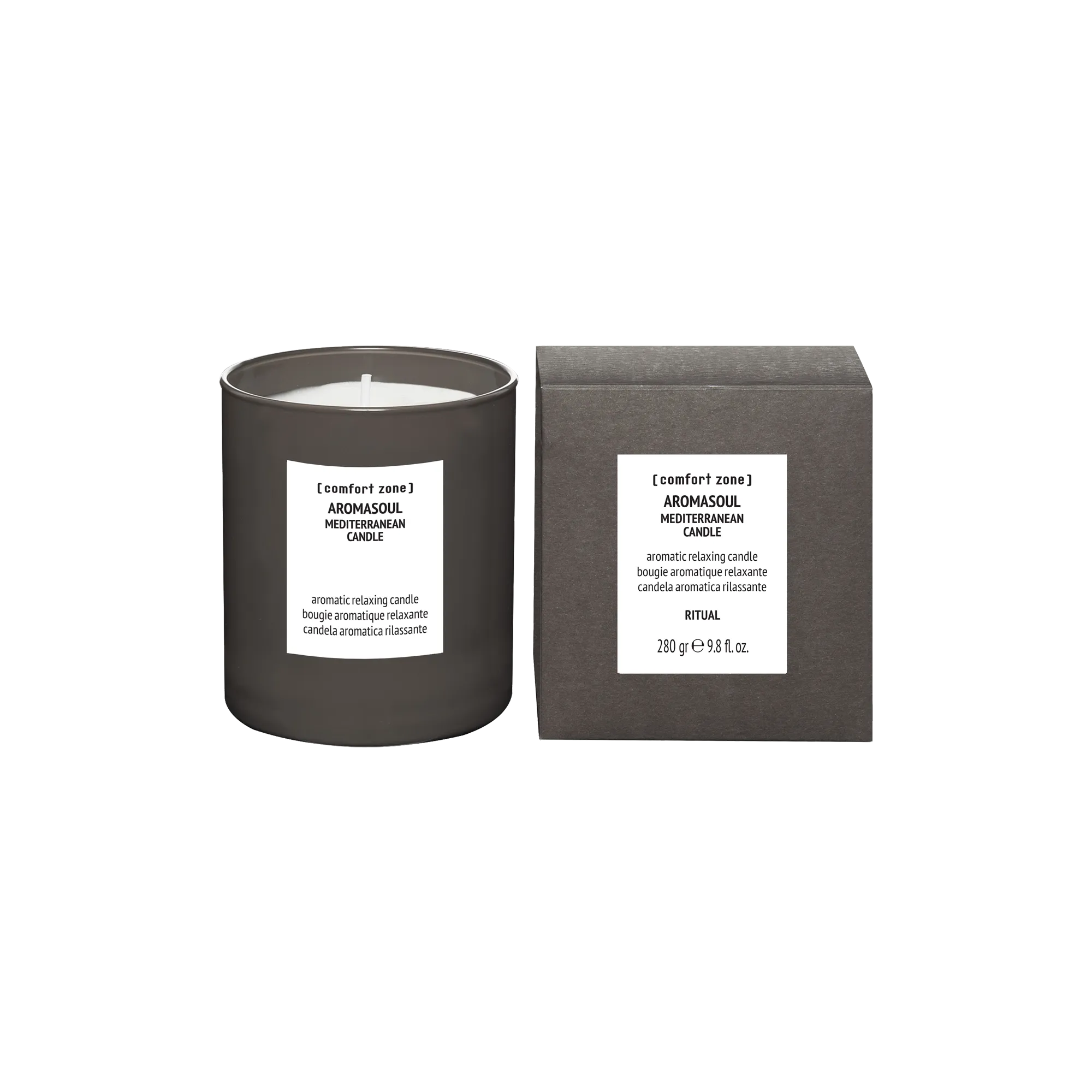 Парфюмированная ароматическая свеча / AROMASOUL MEDITERRANEAN CANDLE