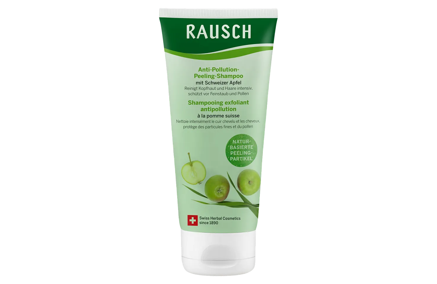 Anti-Pollution peeling Shampoo with Swiss Apple
